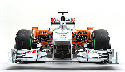 Force India stellte Adrian Sutils neues Auto vor. &copy; Force India
